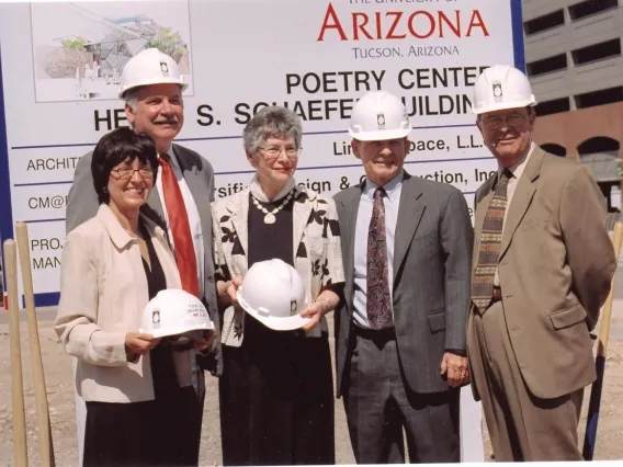 Helen S. Schaefer breaking ground