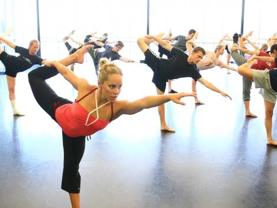 group stretching