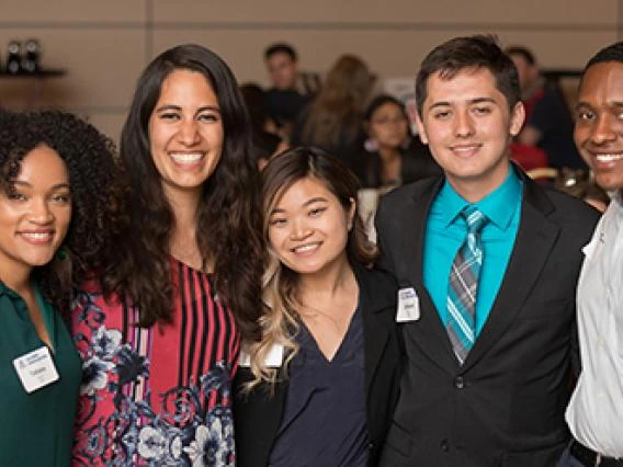 Arizona students in a group