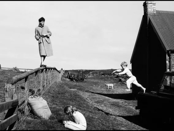 "Paul, Stella and James." Scotland, 1982. Photographer: Linda McCartney