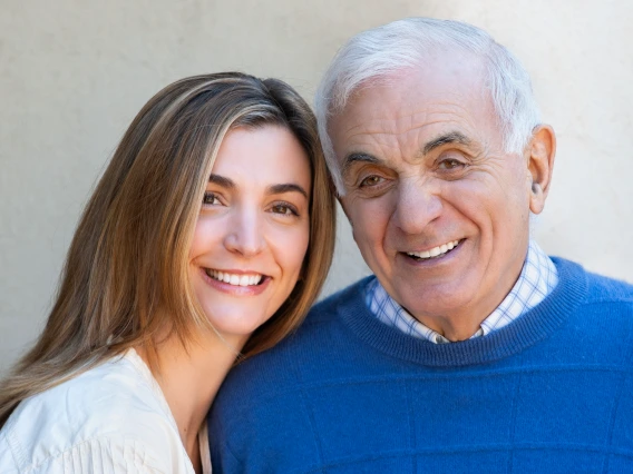  Marianne Cracchiolo Mago and her father Dan Cracchiolo
