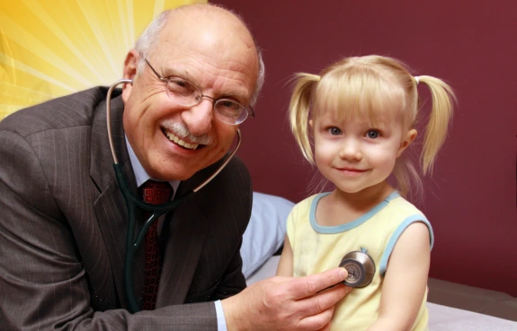 doctor and child