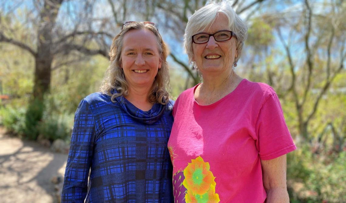 Nan and Catherine