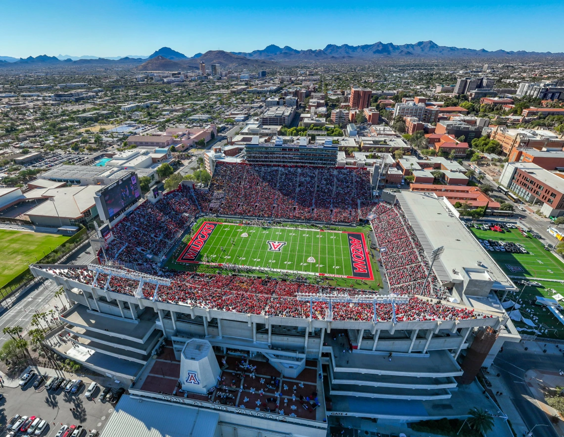 Arizona Stadium packed with fans